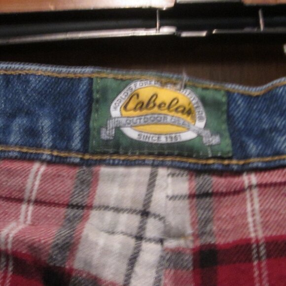 Cabela's Flannel Lined Men Jeans  42x32 - Picture 3 of 9